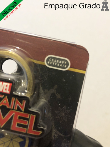 Hot Toys Cosbaby Keychain Captain Marvel (original) (Usado)