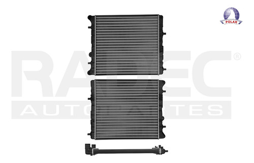 Radiador Volkswagen Crossfox 07-15 S/aire Ac Std