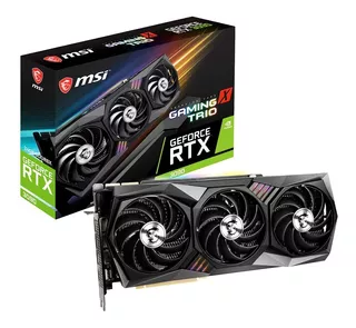 Placa De Video Msi Geforce Rtx 3090 Gaming X Trio 24gb Gamer