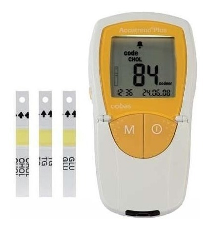 Accutrend Plus Medidor De Colesterol, Glucosa, Trigliceridos