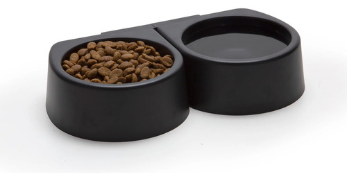 Comedouro Duplo Pet Bebedouro Cachorro Gato Com Fita 3m Arth
