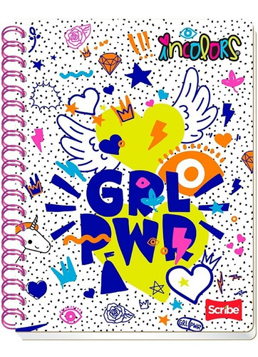 3 Cuadernos Profesionales Scribe Incolor Cuadro Chico