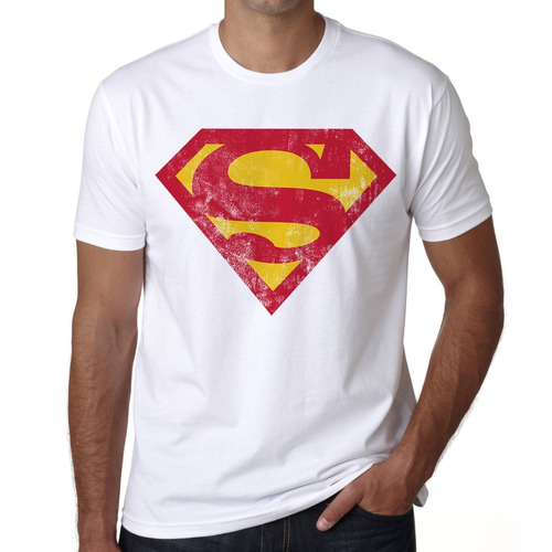 Playera Logo Superman Dc Comics Token A La Moda
