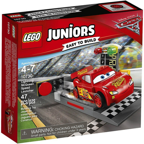 Lego Juniors 10730 Disney Cars Lanzador Rayo Mcq Mundomanias