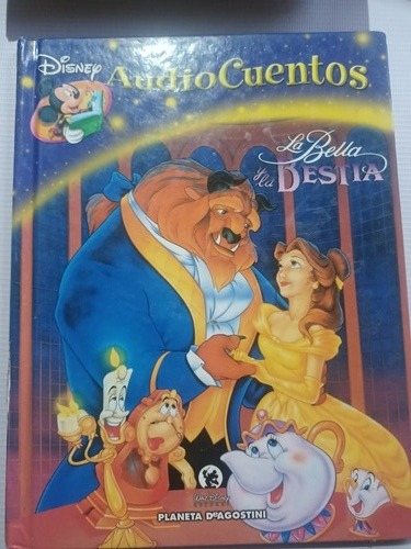 Libro Audiocuentos Disney La Bella Y La Bestia 