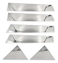 Comprar 6 Molduras Cromadas Para Puertas De Coche, Ventanas, Pilares