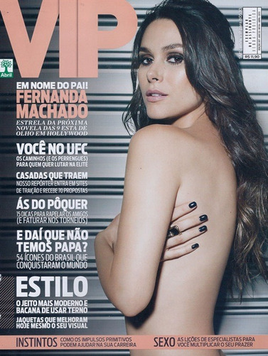 Revista Vip N 337 - Fernanda Machado - Abril 2013 (Usado)