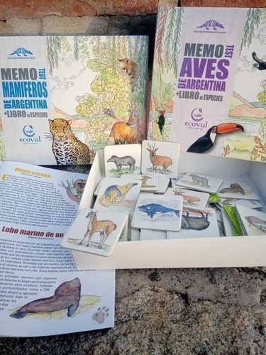 Memotest: Aves De Argentina + Libro De Especies