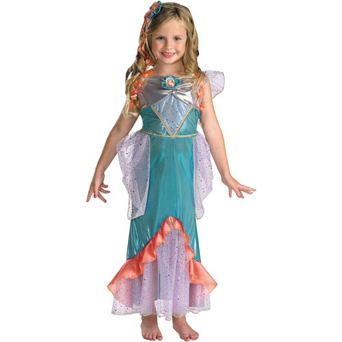 Disfraz Para Niña Ariel Disney Talla Xs Halloween 