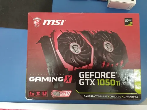 Placa de video msi gtx 1050 ti 4gb gaming x new arrivals