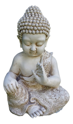 Buda Bebote De Protección De 60 Cm En Resina