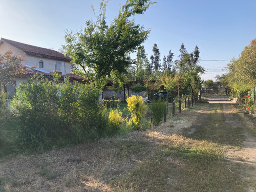 Parcela Con Hermosa Casa Sólida A 20 Minutos De Santiago