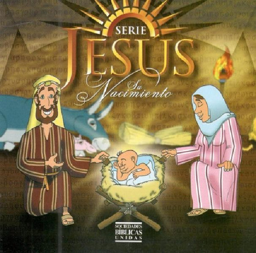 Porción Bíblica Nacimiento - Serie Jesús X 5 Unidades
