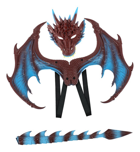 Disfraz De Dragón Para Niños Cosplay Regalo Dinosaur Tail