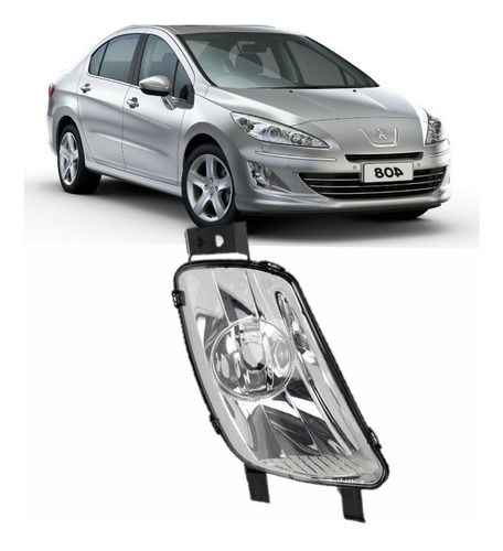 Imagen 1 de 6 de Faro Auxiliar Peugeot 408 F1 Derecho 2010 11 12 13 14 2015