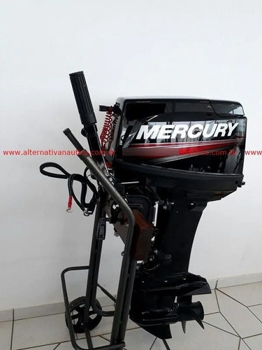 Motor De Popa 30hp M 2t Mercury Zero Partida Manual