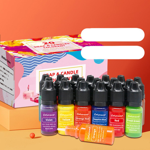 Tinte Líquido Para Velas, Tinte De Color Para Velas, 20