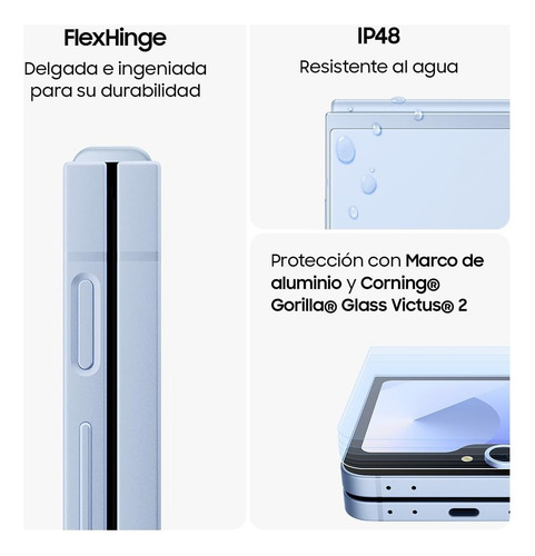 Samsung Galaxy Z Flip 6 5g (256 Gb) - Amarillo + 8 Ram Amarillo (Reacondicionado)