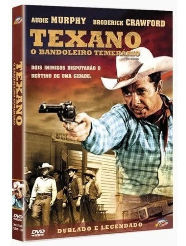 Texano - O Bandoleiro Temerário - Dvd - Audie Murphy