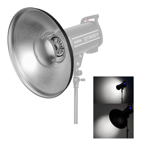 Beauty Dish 42cms, Biuty, Beauty Dish Godox, Olla Flash