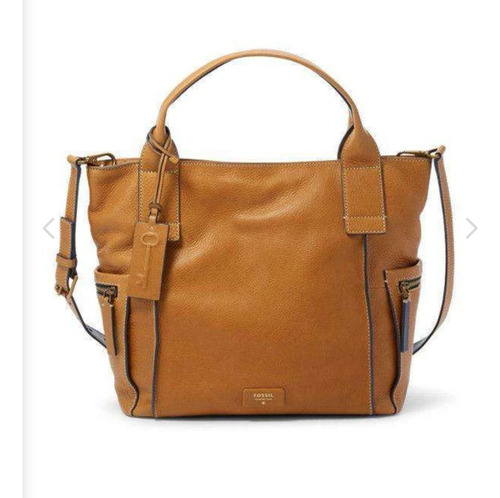 Fóssil Bolsa Crossbody Muy Amplia Piel Fina Mod. Emerson 