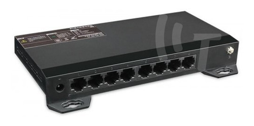 Switch Cctv Ethernet 8 Puertos Anti Descargas Cy-s108 Fuente