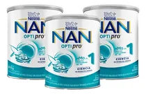 Comprar Leche Maternizada En Polvo Nan Optipro 1 X 800gr Pack X3