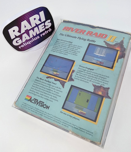 River Raid 2 ( Ii ) - Atari 2600 - Cib (completo) Importado (Usado)