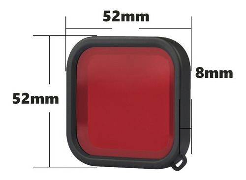 Imagen 10 de 10 de Funda Impermeable Para Gopro Hero 8