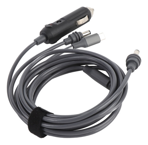 Cable De Coche 3 En 1 Dc Plug And Play De 100 W Usb C 12-24