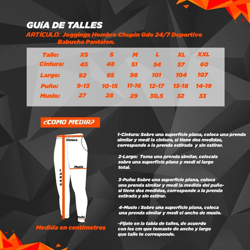 Imagen 3 de 3 de Joggings Hombre Chupin Gdo 24.7 Deportivo Babucha Pantalon