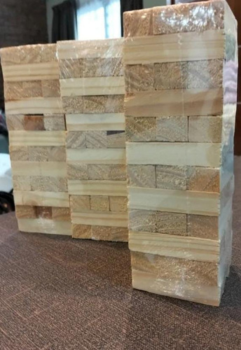 Torre De Madera Apilable - Juego De Destreza Y Estrategia