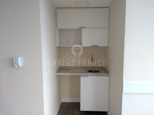 Imagem 3 de 10 de Sala Comercial De 31m², Vão Livre Com Ar Condicionado, Copa, 2 Banheiros, 1 Vaga - Jardim Paulista - Cf63029