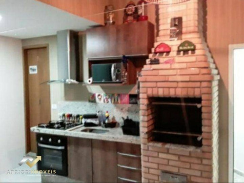 Cobertura Com 2 Dormitórios À Venda, 102 M² Por R$ 425.000,00 - Vila Camilópolis - Santo André/sp - Co1051