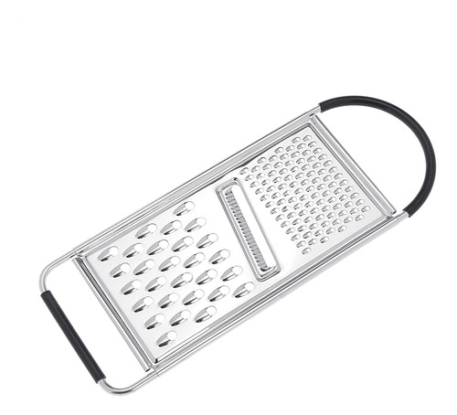 Rallador De Queso Rectangular De Acero Inoxidable Con Mango