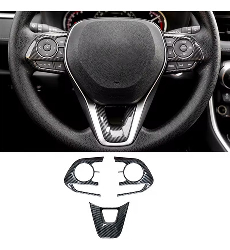 Adhesivo Abs Para El Marco Del Volante Del Coche, Con Forma