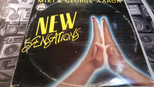 Miki & George Aaron New Sensations Vinilo Maxi Italy Raro 86