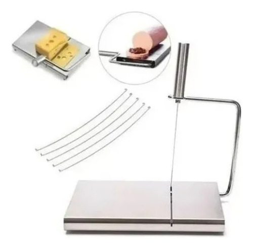 Cortador De Queso Tabla Multifuncional De Acero Cocina