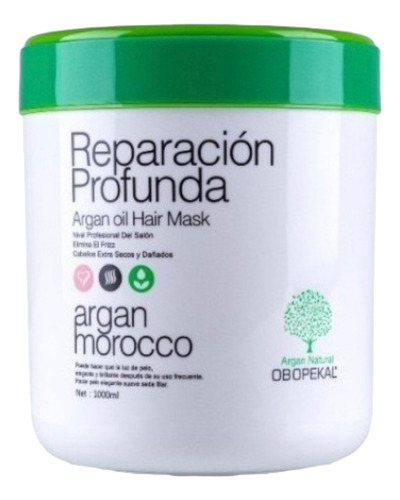 Crema Reparación Argan Morocco 1000ml Obopekal