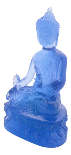 Estatua De Buda De La Medicina Tibetana L7, Buda De Resina T