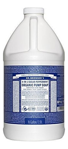 Del Dr Bronner Organica Azucar Jabon  64 Oz De Relleno De Me