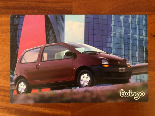 Folleto De Agencia Original Renault Twingo 1 En Olivos - Zwt