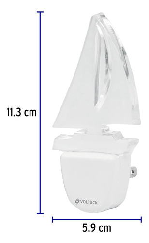 Luz De Noche Para Niños Con Diseño De Barco