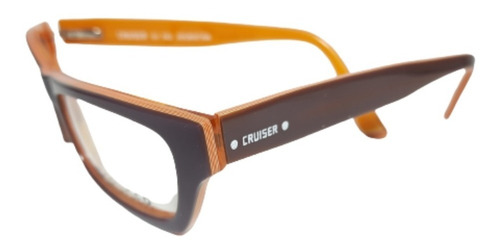 Imagen 3 de 3 de Anteojo Lente Gafa Receta Cruiser 101 Violeta/naranja