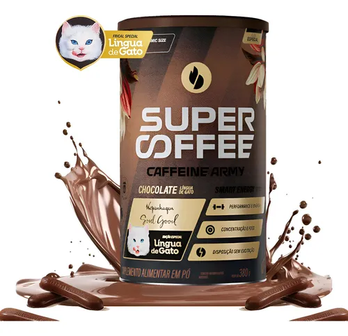 Supercoffee Economic Size 380g Super Coffee Caffeine Army Sabor L...