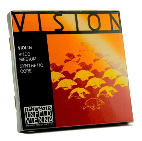 Jogo De Cordas Para Violino Thomastik Vision Made In Austria