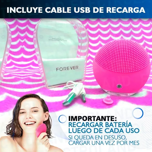 Limpiador Facial Forever Recargable