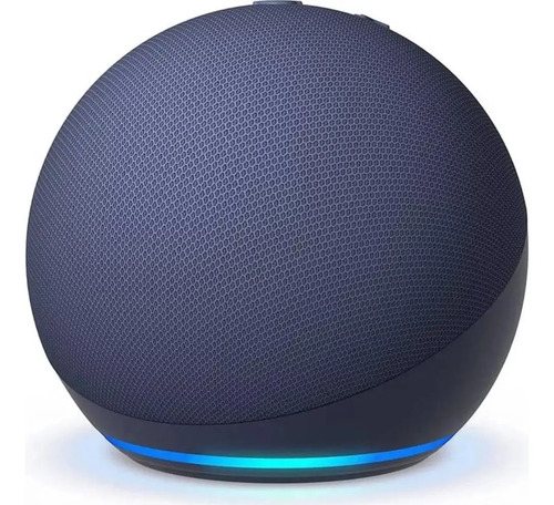 Asistente Virtual Amazon Echo Dot 5ta Gen Azul Obscuro Azul Oscuro