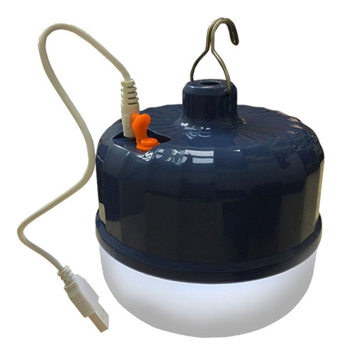 Bombillo Led 50w Usb Recargable Tipo Domo