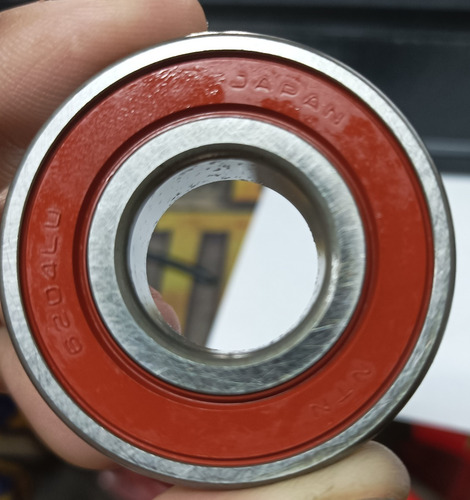 Imagen 3 de 3 de 10x Ruleman Rodamiento Ntn 6204 Moto Ruedas Japon Lavarropas